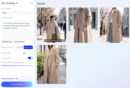 Generate Your Fashion Image
